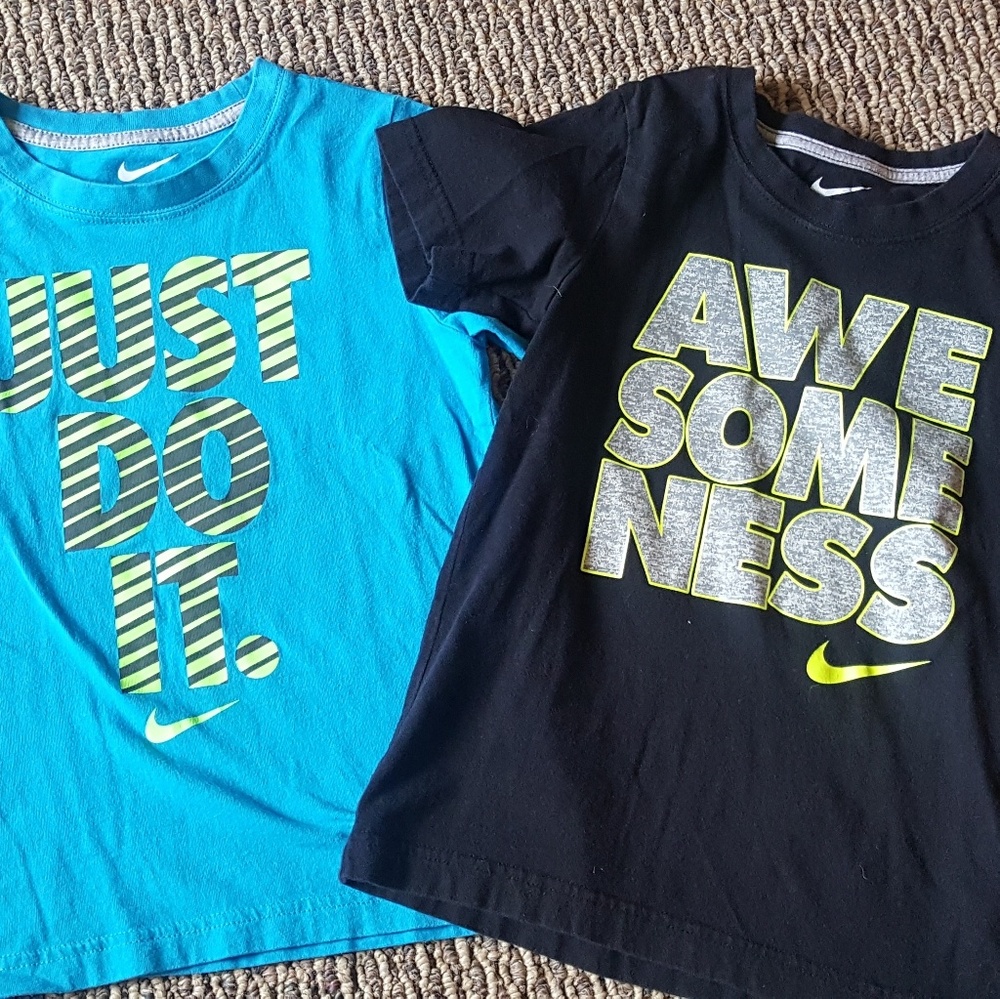 Boys Nike shirts